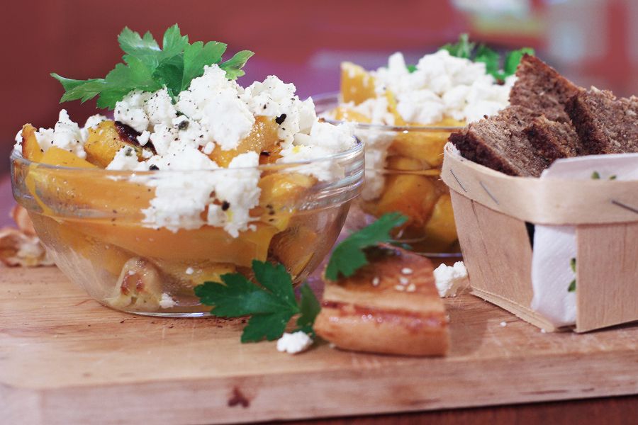 Honey roasted pumpkin with feta | LOOK WHAT I MADE ...