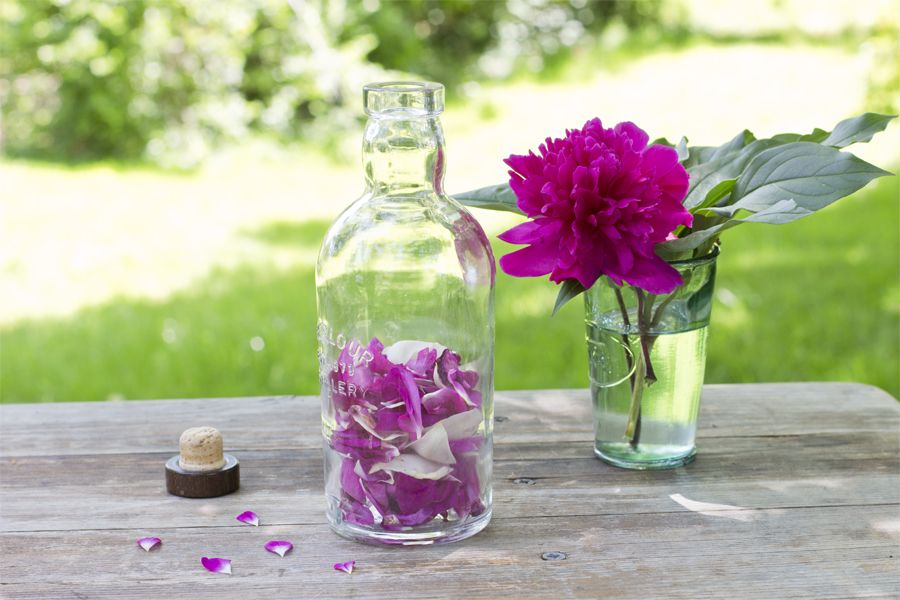 Rose infused vinegar recipe Look What I Made