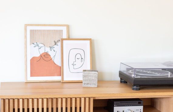 DIY: Unique poster art with embroidery