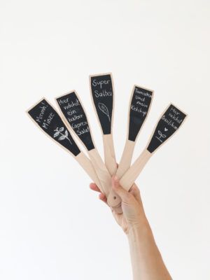 DIY upcycled herb labels | LOOK WHAT I MADE ...