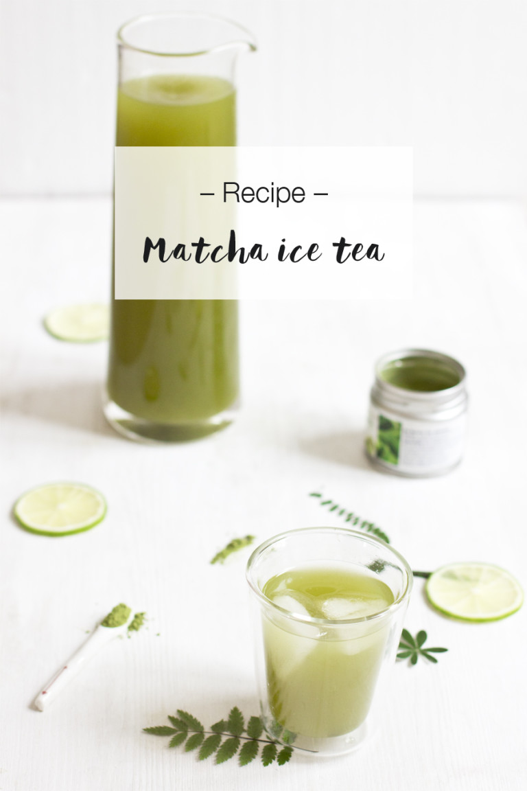 Matcha Ice Tea LOOK WHAT I MADE