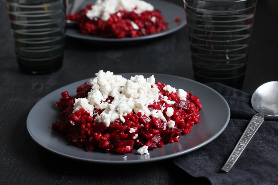 Healthy beetroot barley risotto recipe with feta cheese | LOOK WHAT I MADE ...