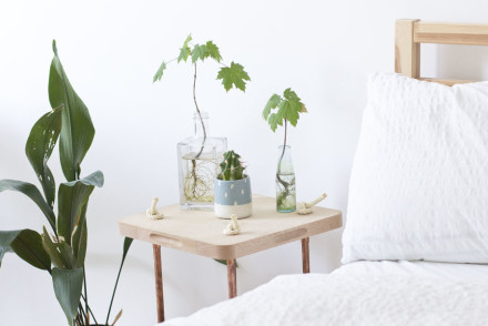 Copper wood side table DIY | LOOK WHAT I MADE ...