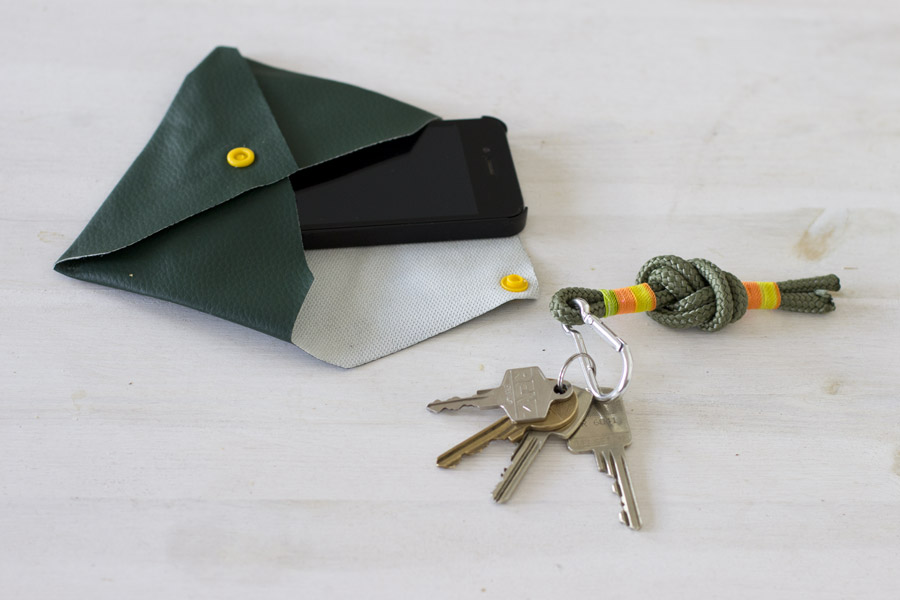 DIY: Carabiner Keychain Tutorial - You Make It Simple