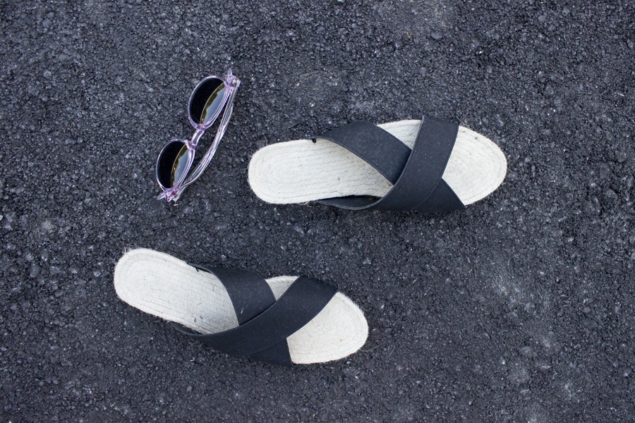 Fashion DIY: Make your own vegan leather sandals | LOOK WHAT I MADE ...