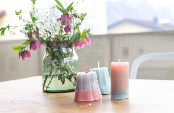 DIY candles from wax leftovers | LOOK WHAT I MADE ...
