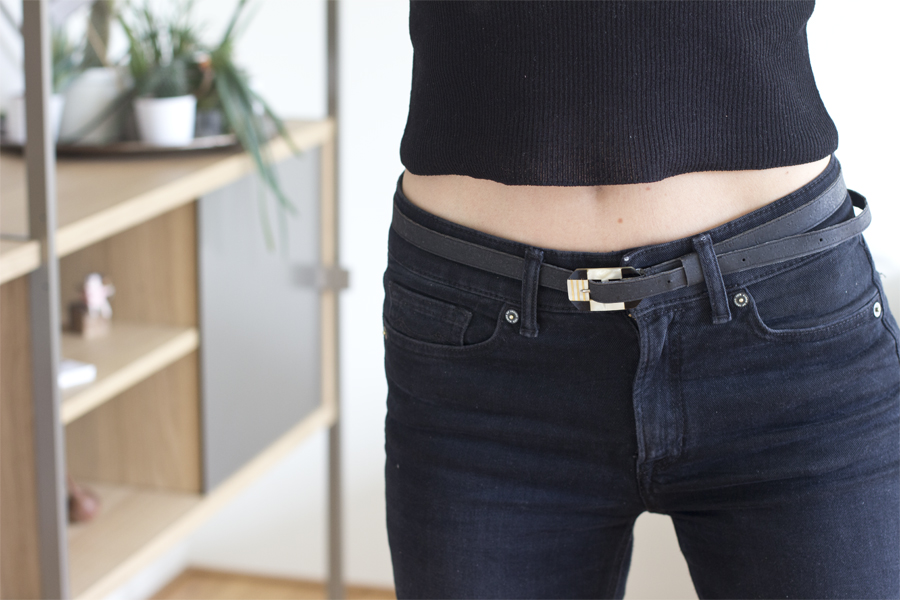 DIY cork leather belt | LOOK WHAT I MADE ...
