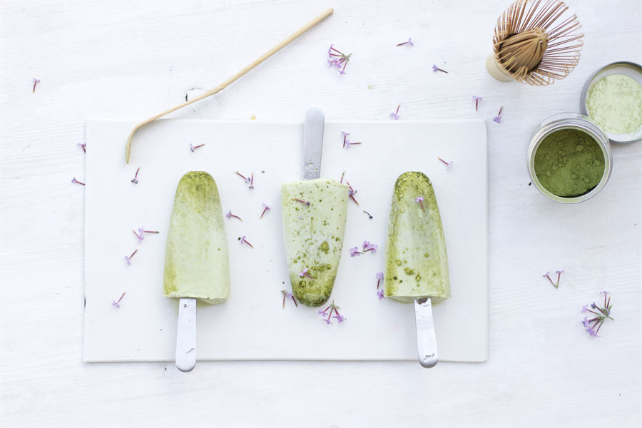 Matcha ice cream popsicles | LOOK WHAT I MADE ...