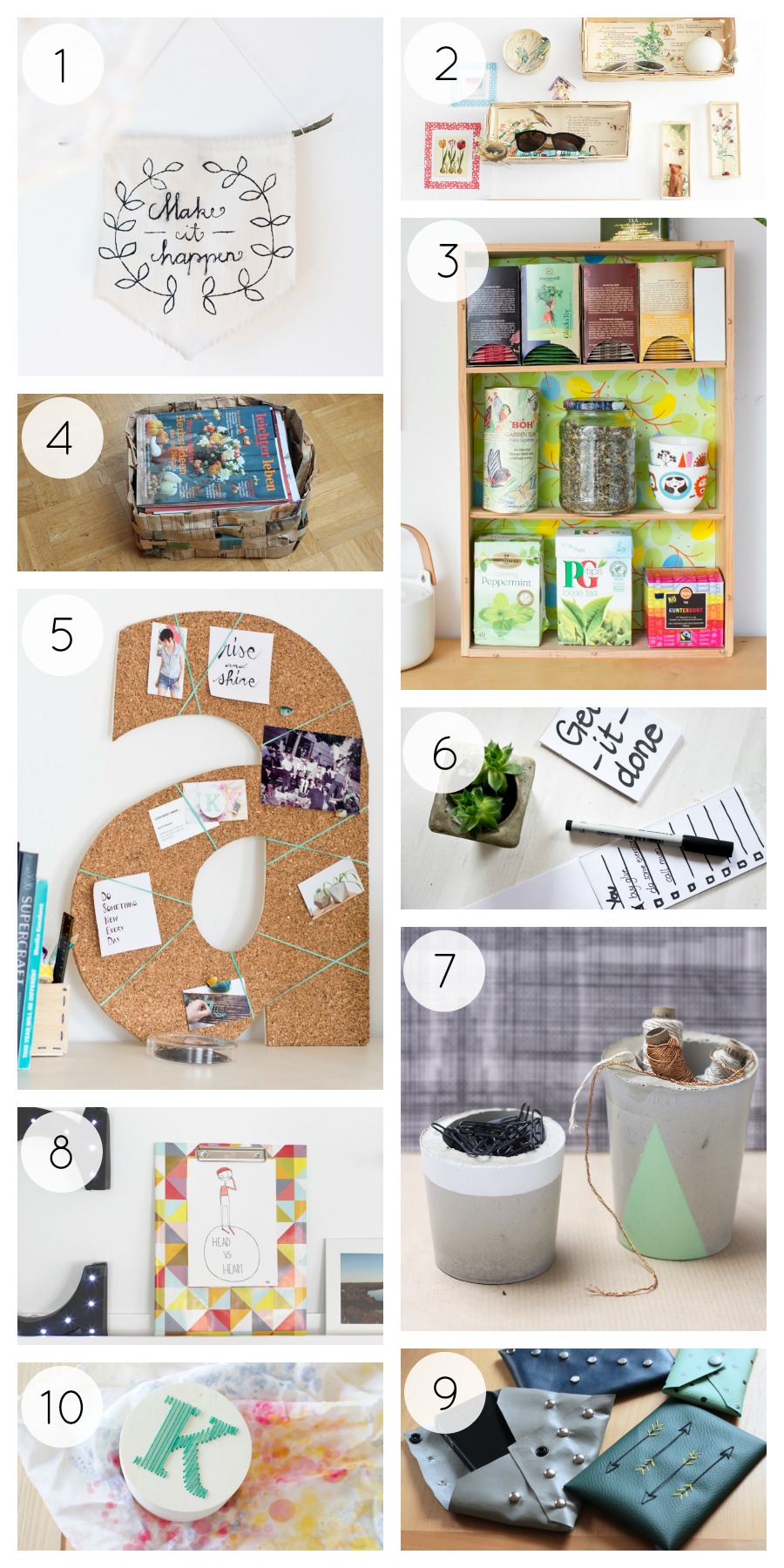 10 DIYs to organize your home | LOOK WHAT I MADE ...