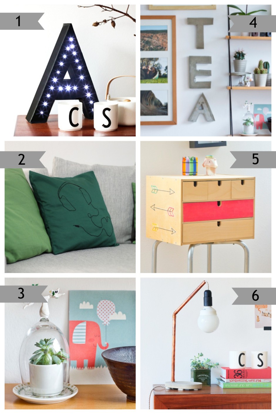 Handmade presents for the interior lover. – Look what I made