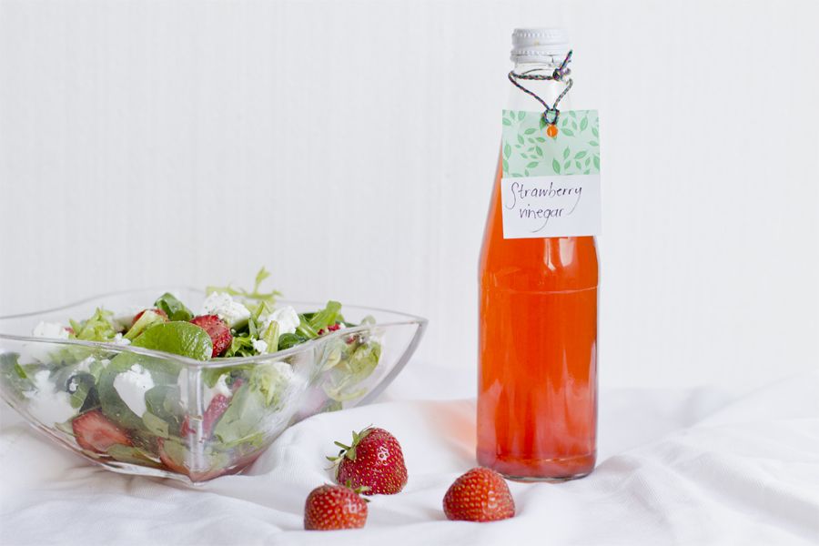 Strawberry infused vinegar | LOOK WHAT I MADE ...