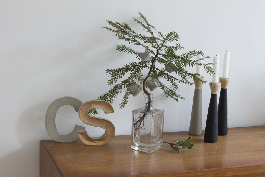 Concrete christmas tree hangers DIY | LOOK WHAT I MADE ...