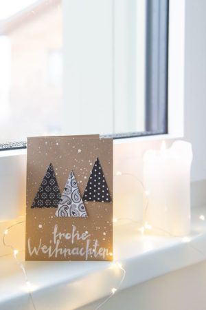 DIY Christmas card from paper scraps | LOOK WHAT I MADE ...