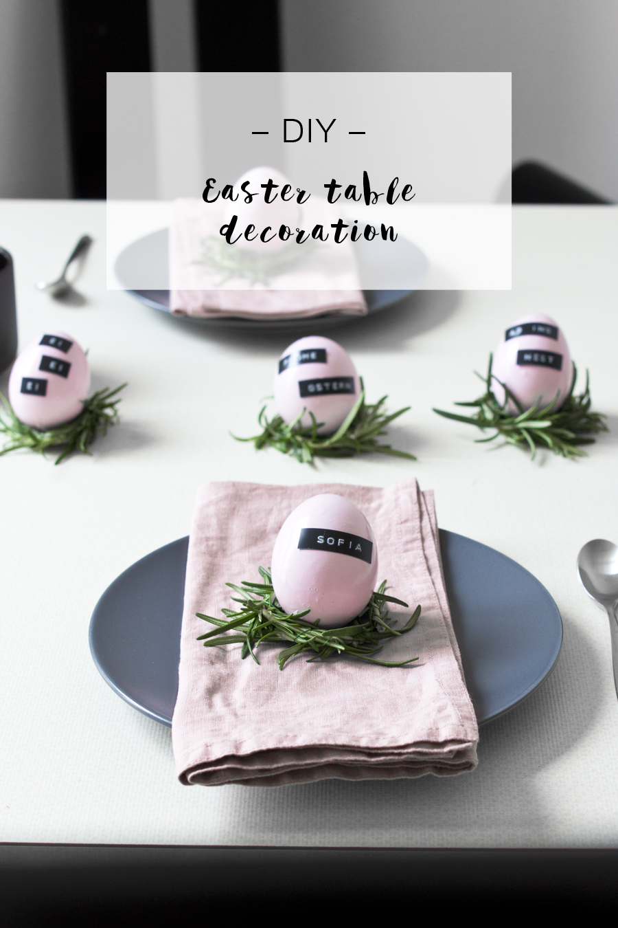 DIY Easter table decoration idea | LOOK WHAT I MADE ...