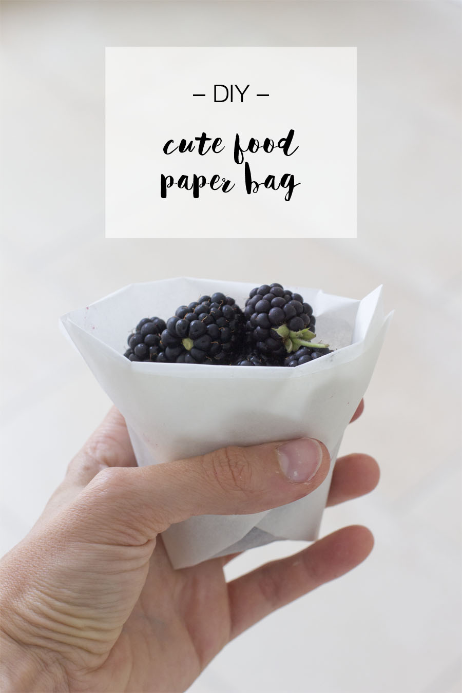 DIY food paper bag | LOOK WHAT I MADE ...