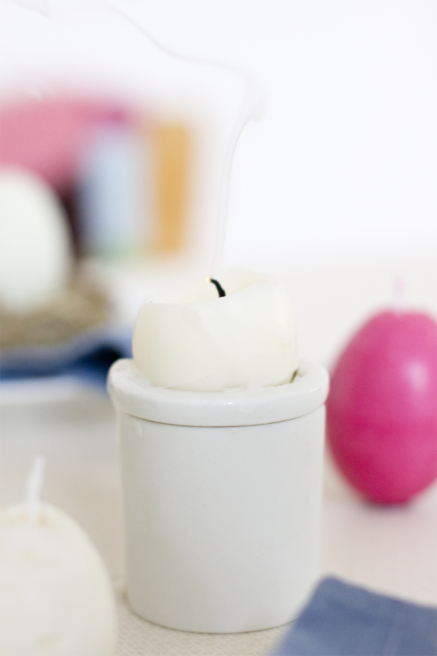 DIY egg-shaped soy wax candles for Easter | LOOK WHAT I MADE ...