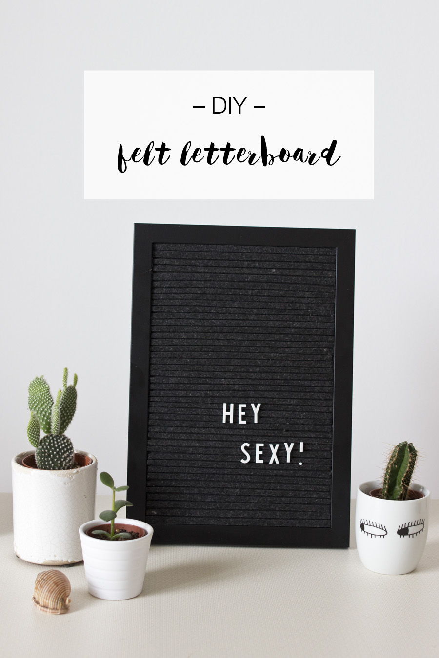 DIY felt letterboard tutorial | LOOK WHAT I MADE ...