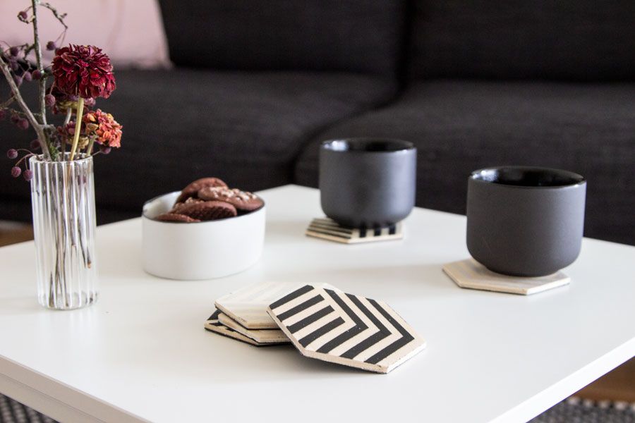 DIY hexagon coasters | LOOK WHAT I MADE ...