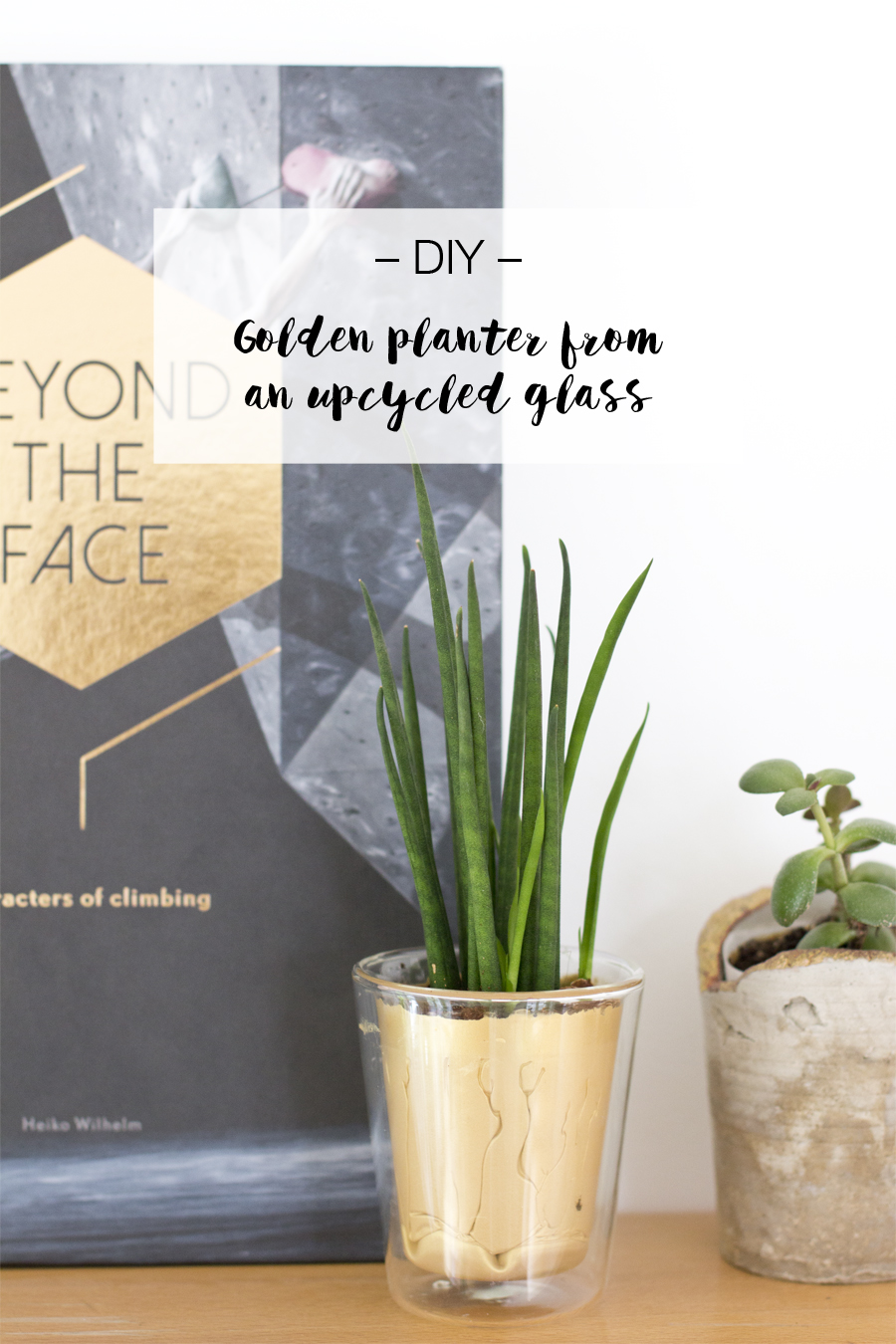 DIY gold planter upcycling project | LOOK WHAT I MADE ...