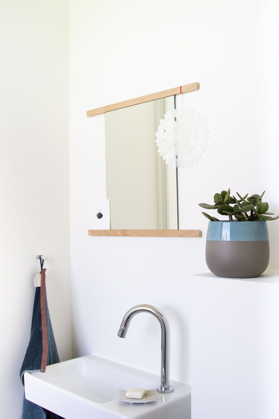 DIY for your home: bathroom mirror | LOOK WHAT I MADE ...
