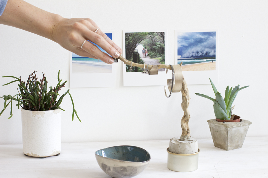 LOOK WHAT I MADE ... DIY ring stand out of drift wood