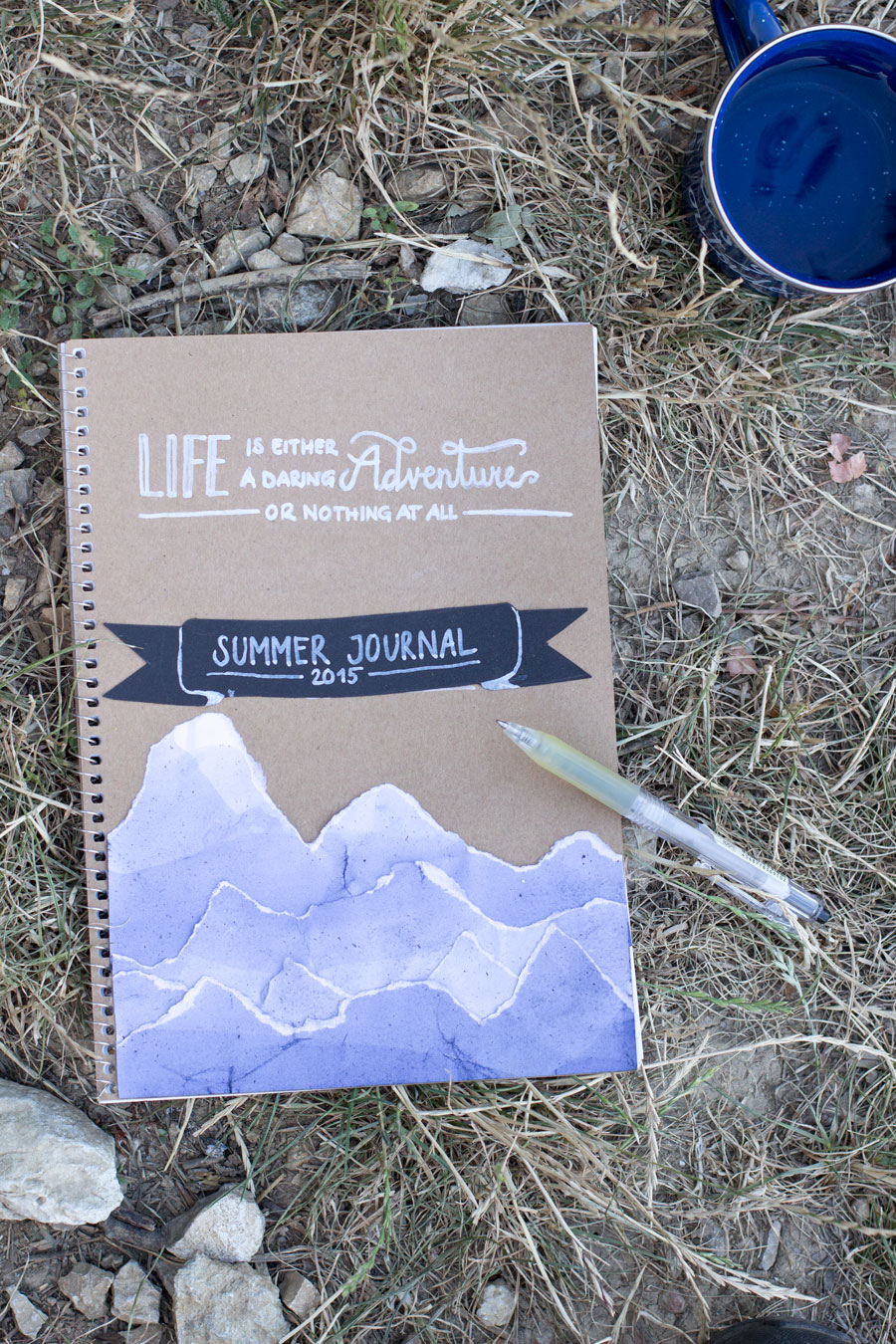 Make a summer journal for adults to write all your adventures down to read when the days get colder and shorter.