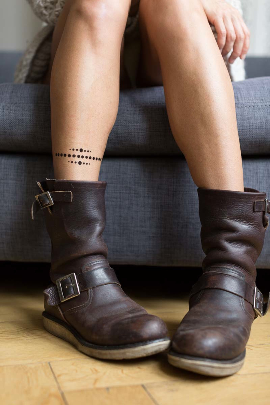 LOOK WHO MADE IT: Janine Schmidt, designer of temporary tattoos and founder of FONRY