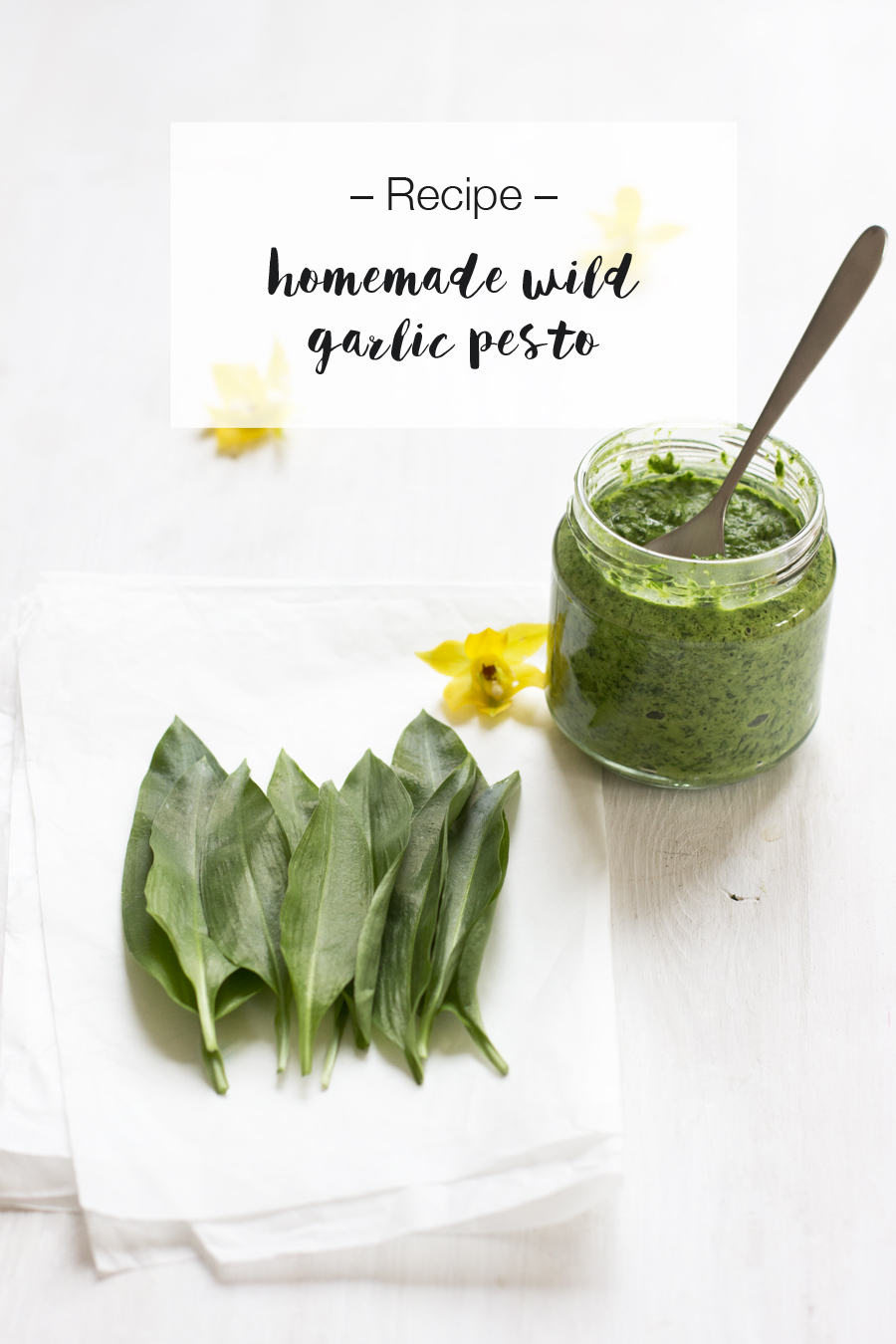 Homemade wild garlic pesto recipe | LOOK WHAT I MADE ...