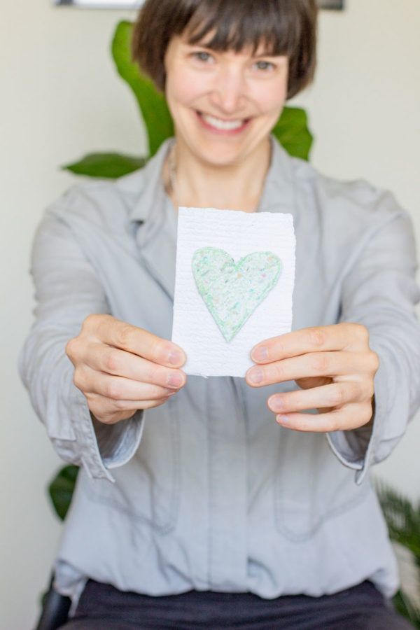 Making Paper: Mother's Day Card with hidden flower seeds | LOOK WHAT I ...