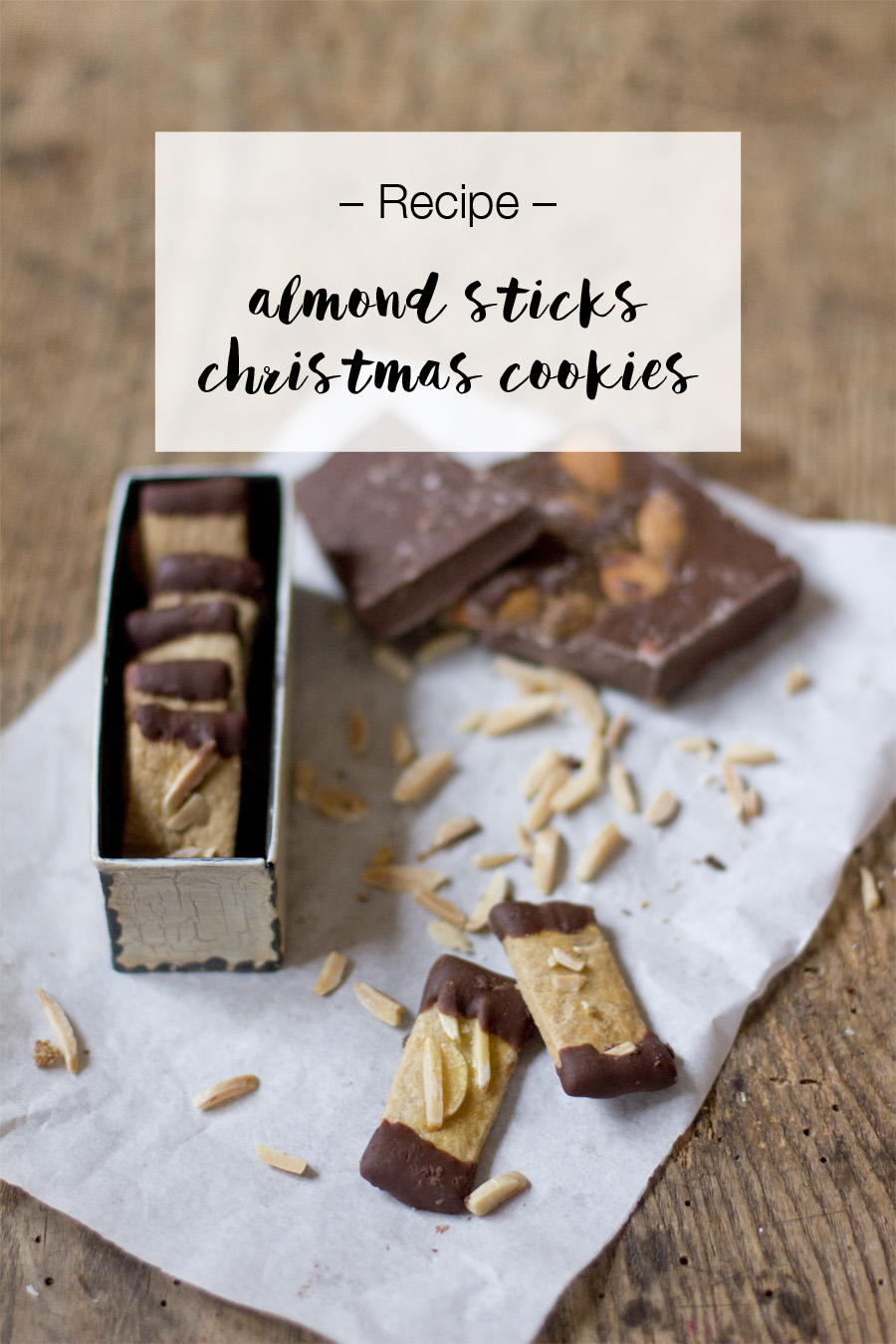 Grandma's recipe almond stick cookies | LOOK WHAT I MADE ...