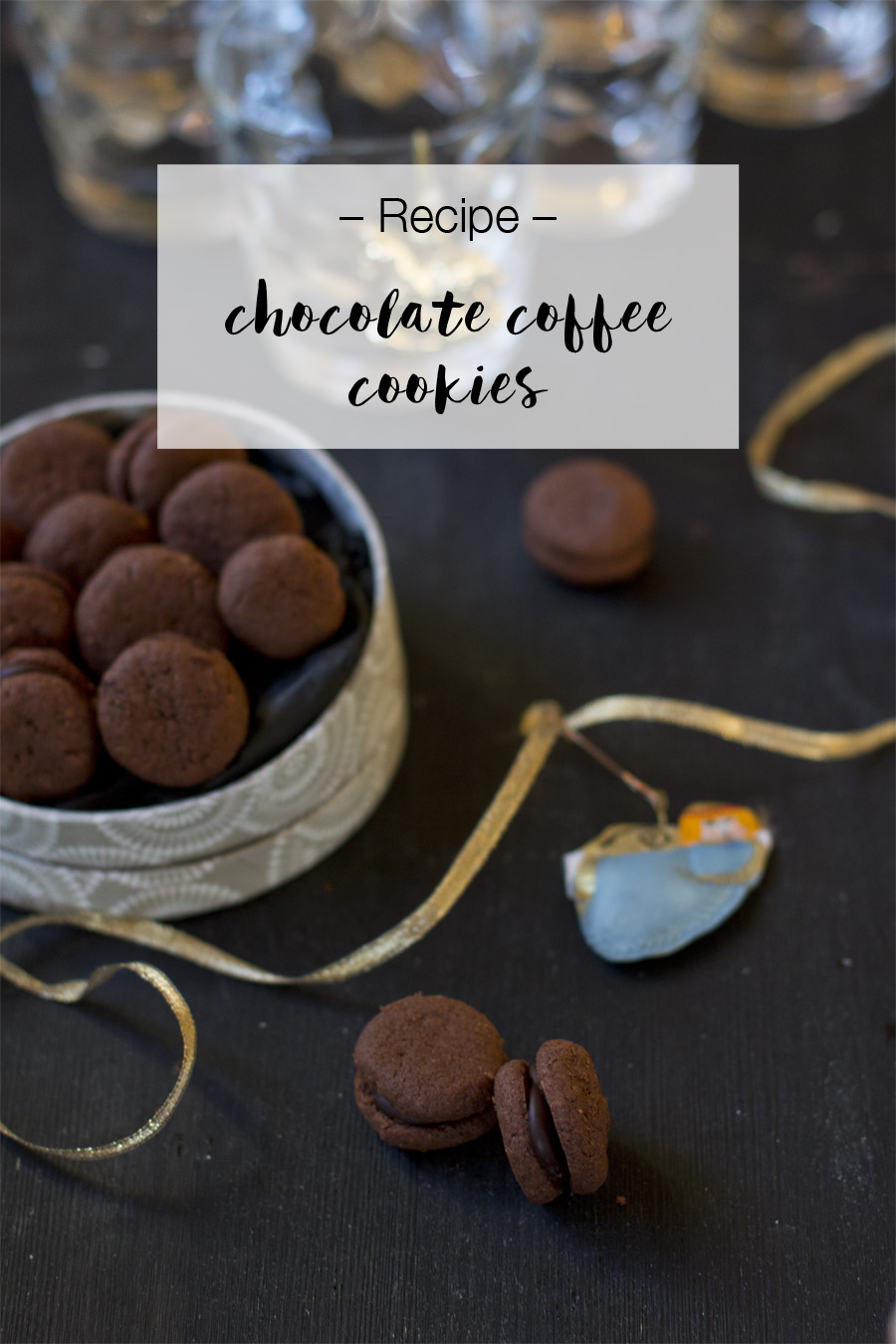 Chocolate and coffee christmas cookies | LOOK WHAT I MADE...