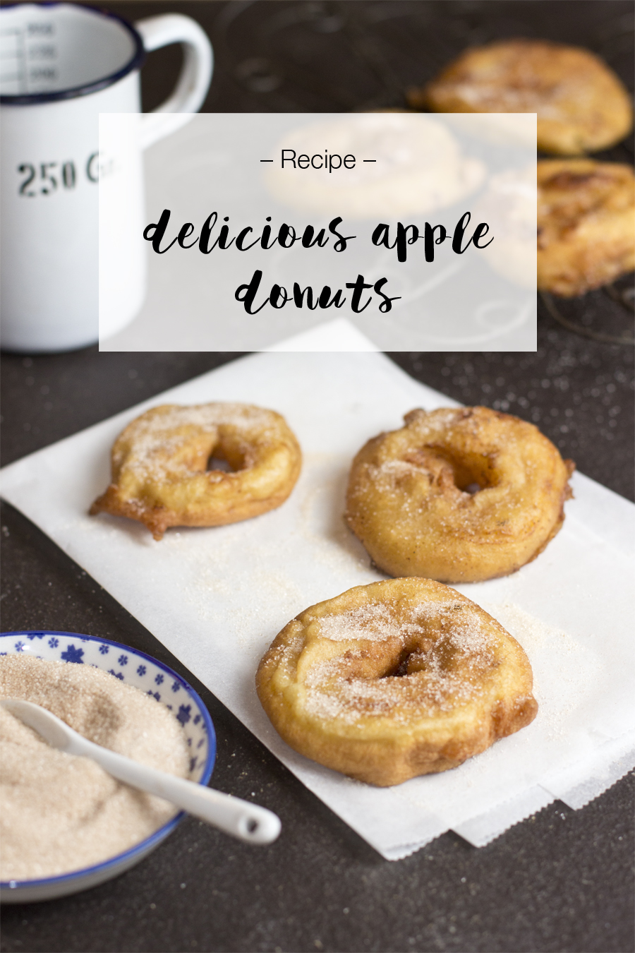 Delicious apple donuts recipe | LOOK WHAT I MADE ...