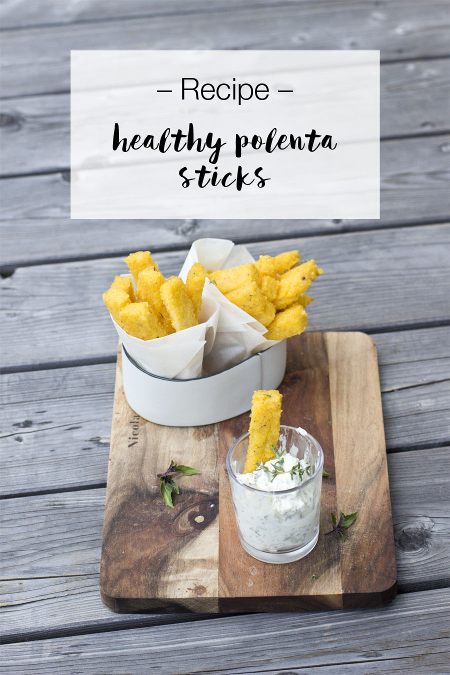 Healthy polenta sticks | LOOK WHAT I MADE ...