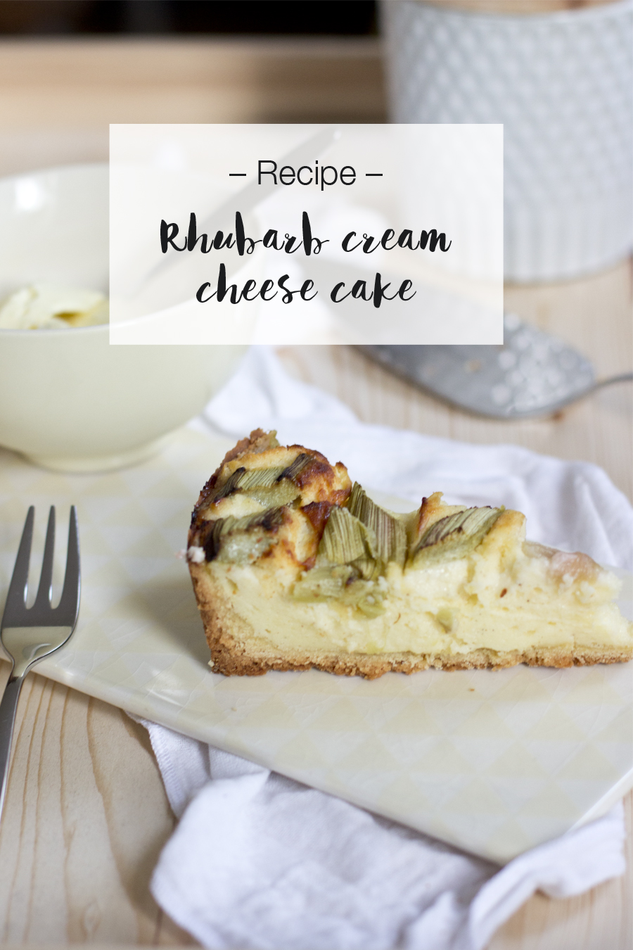 Rhubarb cream cheese cake recipe | LOOK WHAT I MADE ...