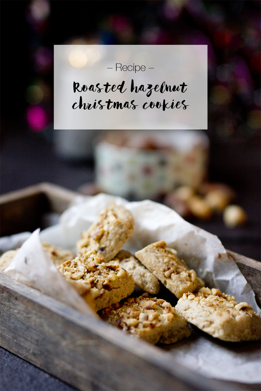 Easy christmas cookies: roasted hazelnut squares | LOOK WHAT I MADE ...