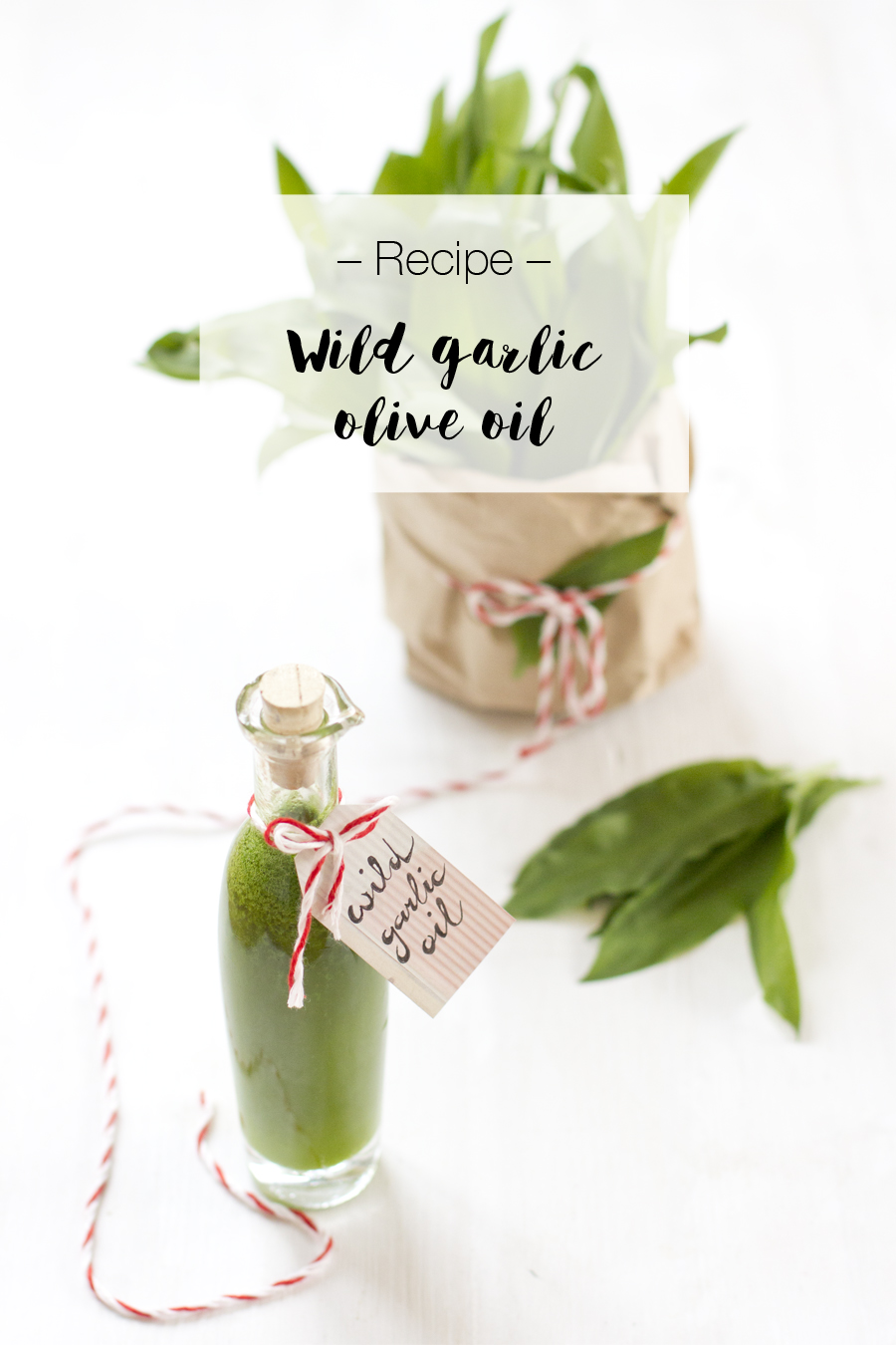 Wild garlic oil | LOOK WHAT I MADE ...