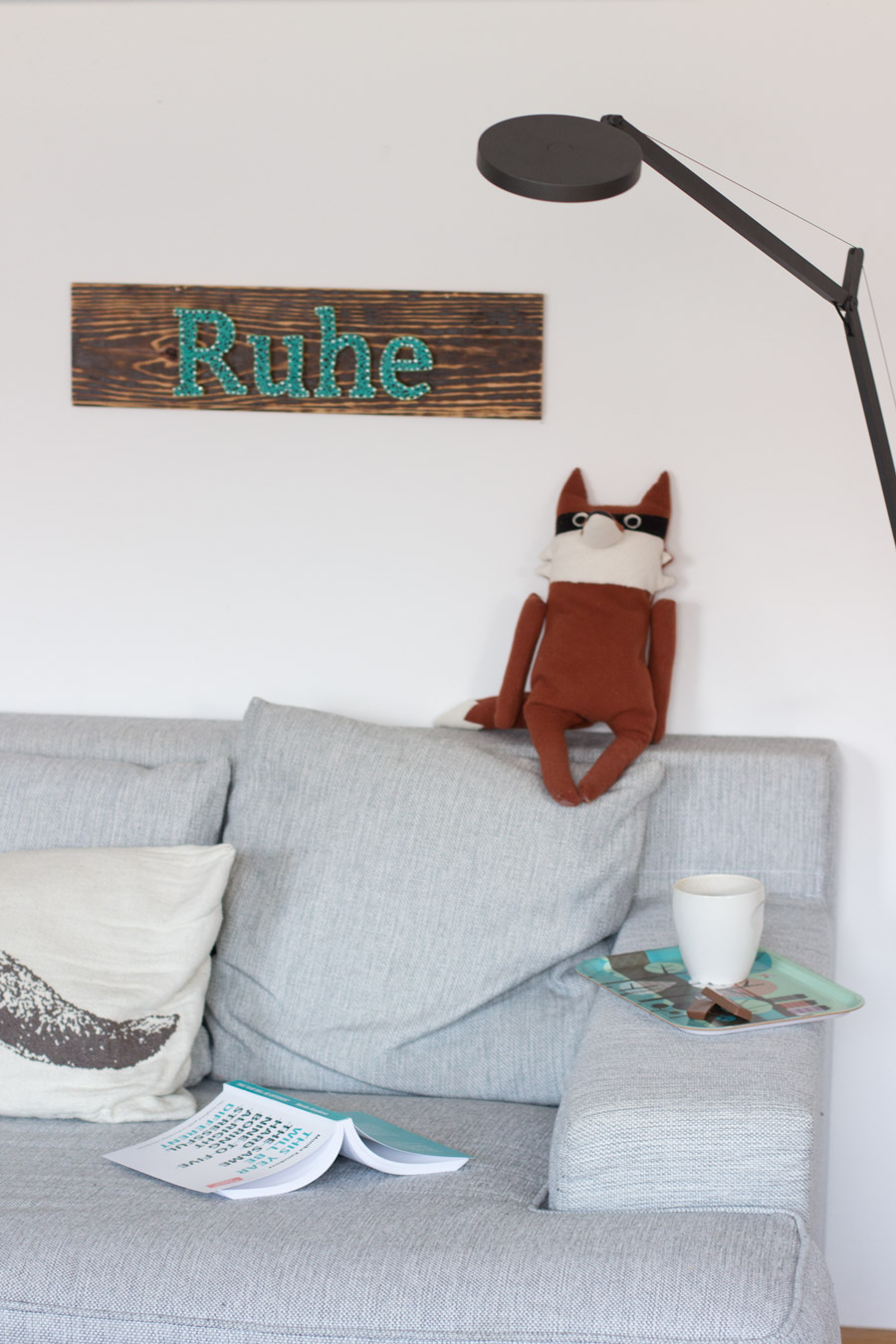 Make yourself a typography inspired DIY string art sign with just a few easy steps.