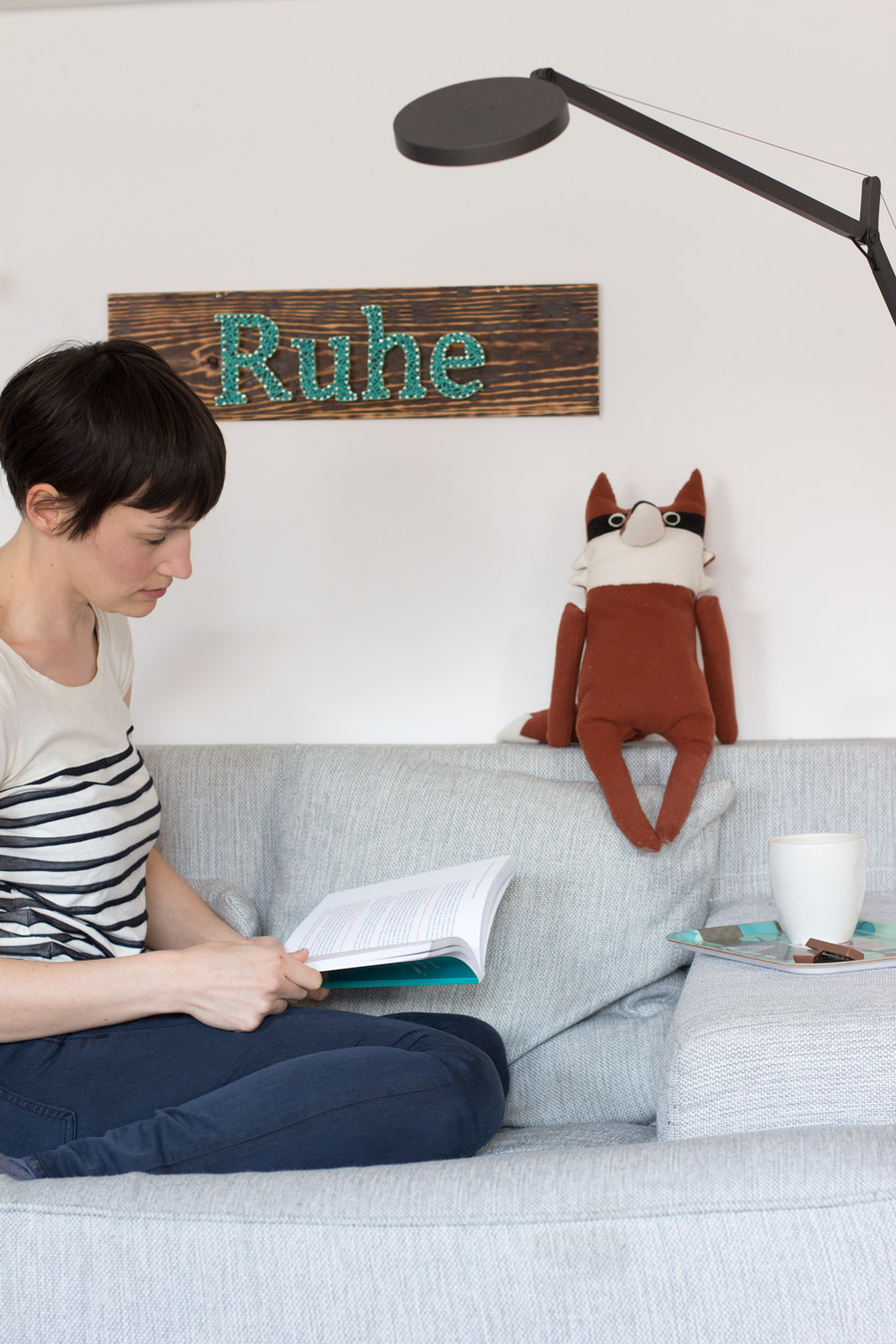 Make yourself a typography inspired DIY string art sign with just a few easy steps.