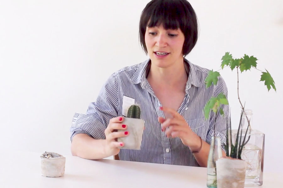 Sarah Halbeisen Skillshare Class: DIY cement cup