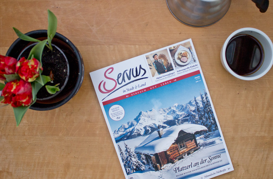 Servus magazine january issue