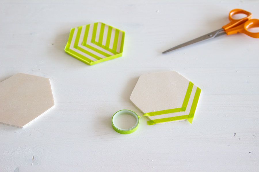 DIY hexagon coasters | LOOK WHAT I MADE ...