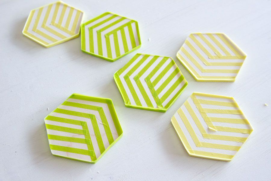 DIY hexagon coasters | LOOK WHAT I MADE ...