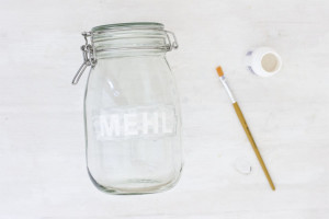 Colored etched storage jars DIY | LOOK WHAT I MADE ...