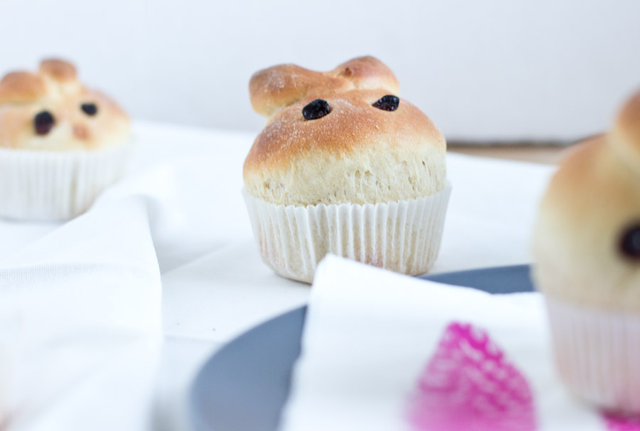 Brioche bunnies Easter brunch recipe