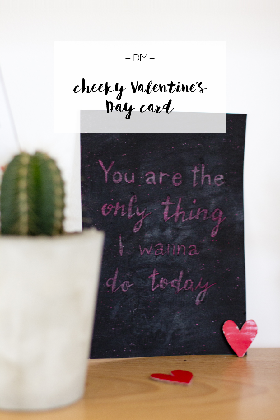 Cheeky Valentine's Day card DIY idea | LOOK WHAT I MADE ...