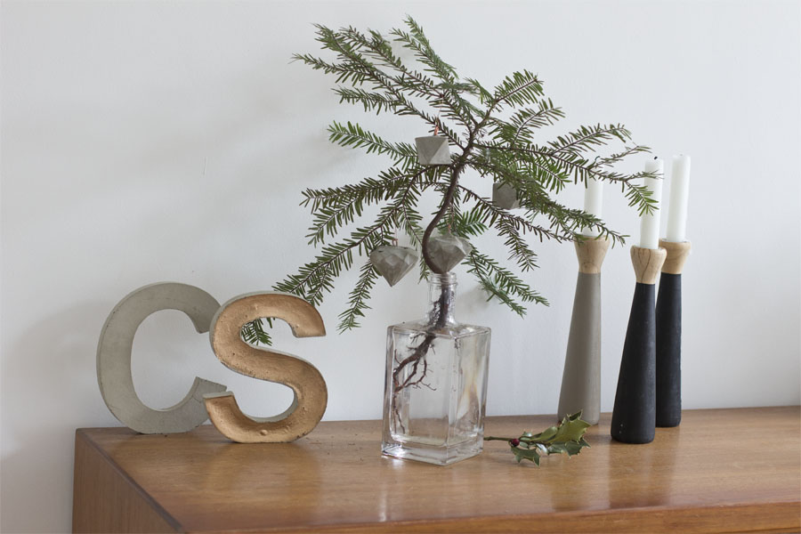 Concrete christmas tree hangers DIY | LOOK WHAT I MADE ...