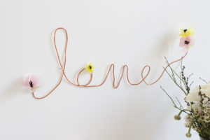 Copper wire love sign | LOOK WHAT I MADE ...