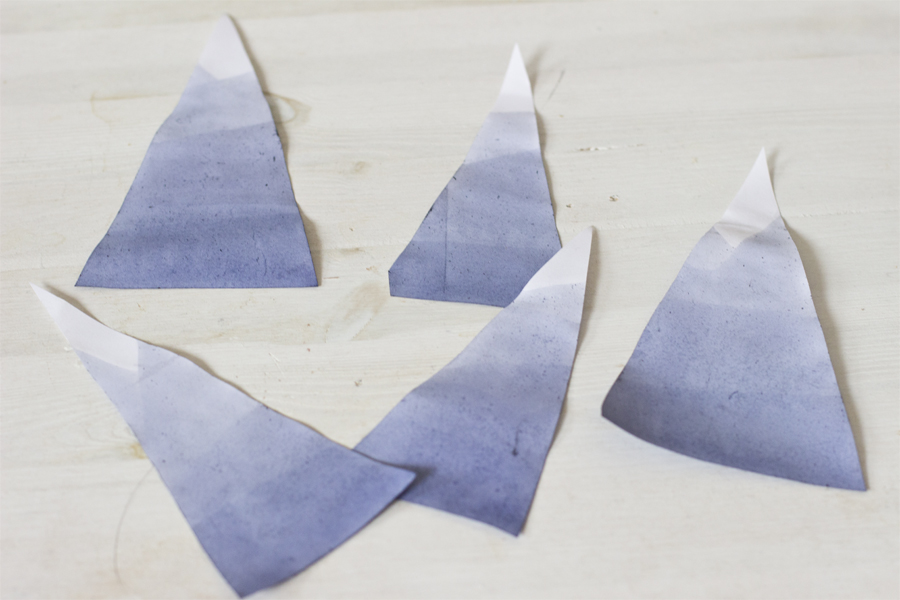 blue mountain paper mobile DIY | LOOK WHAT I MADE ...