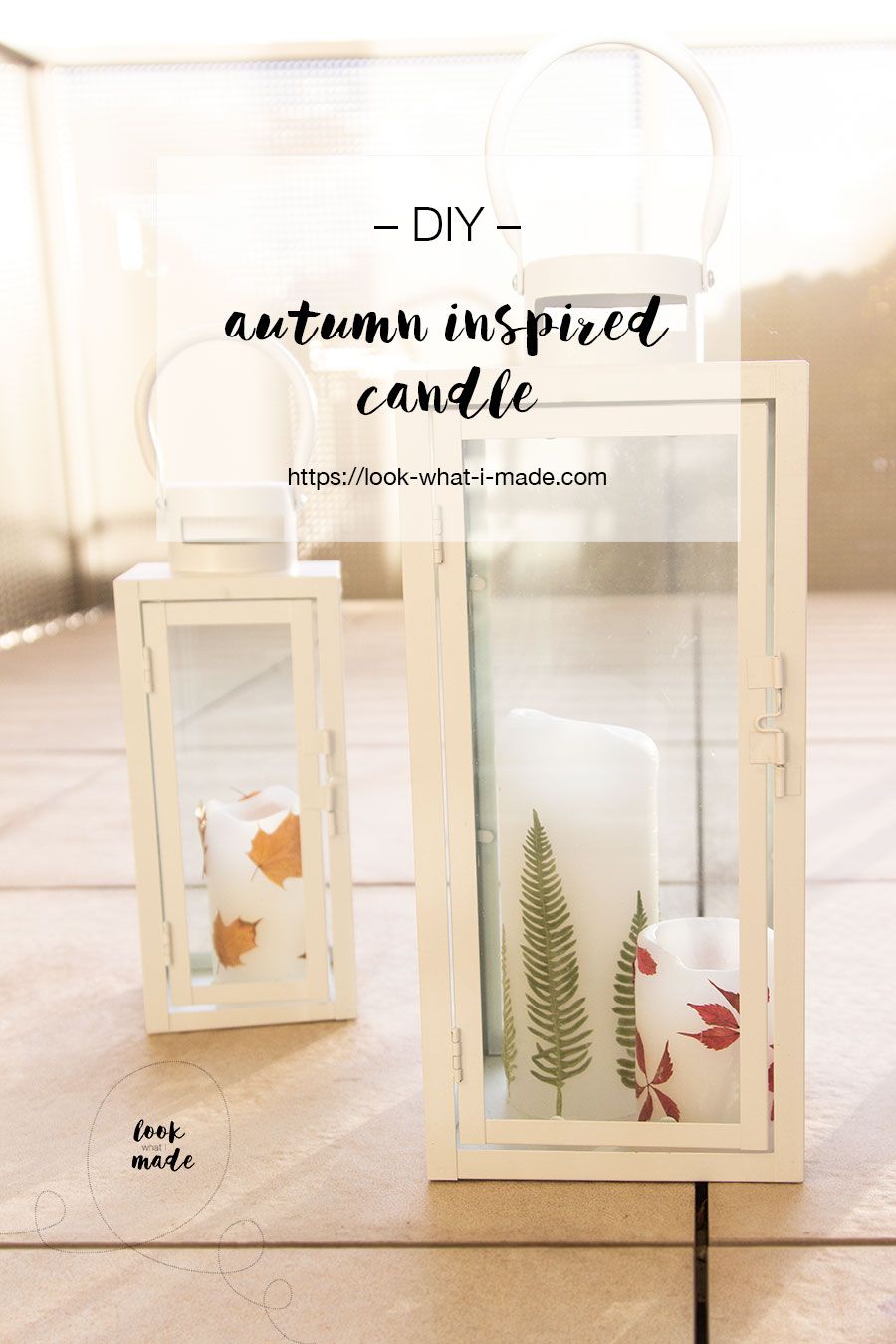 Autumn themed candles DIY | LOOK WHAT I MADE ...