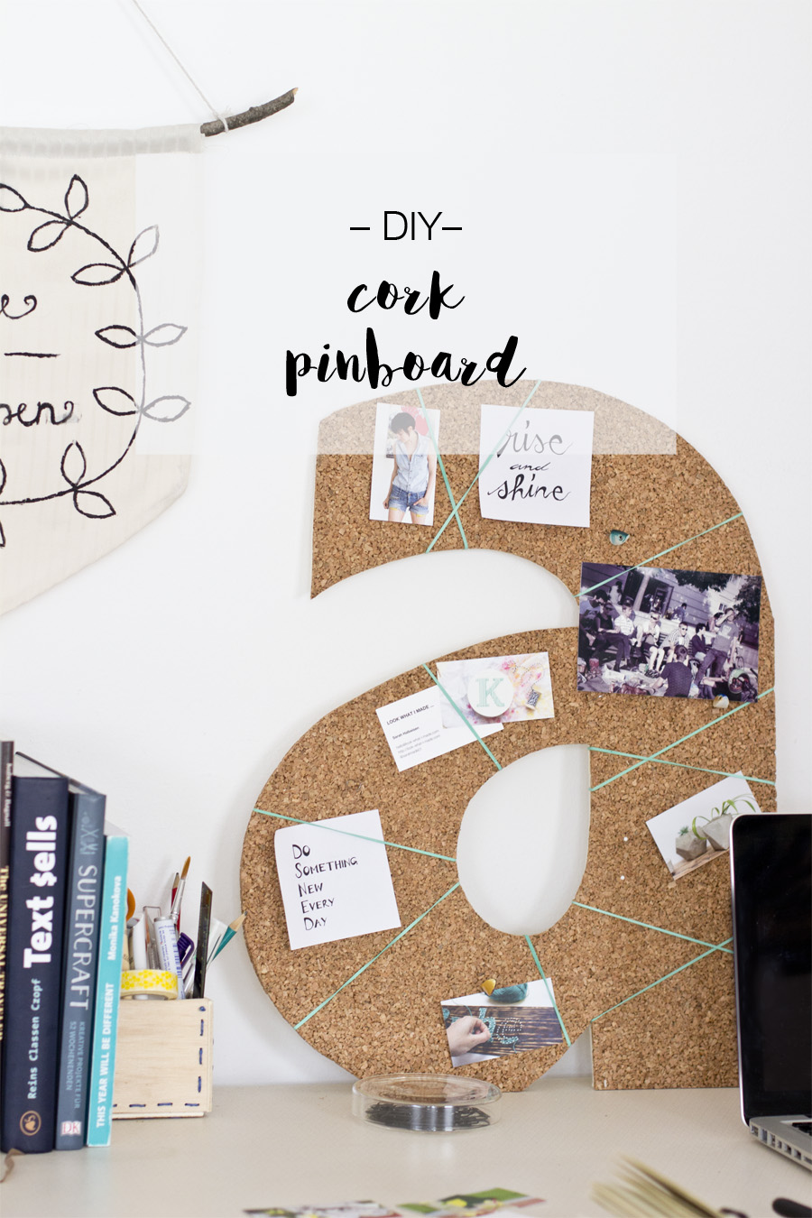 DIY cork pinboard | LOOK WHAT I MADE ...